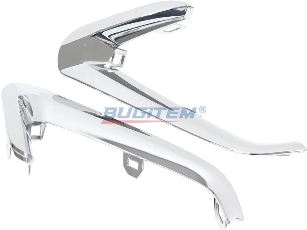 1 Pair Front Bumper Fog Lamp Cover Trim Decorate Molding 23335550 23335551 Driver & Passenger Side For GMC Terrain 2018-2020
1 Pair Front Bumper Fog Lamp Cover Trim Decorate Molding 23335550 23335551 Driver & Passenger Side For GMC Terrain 2018-2020