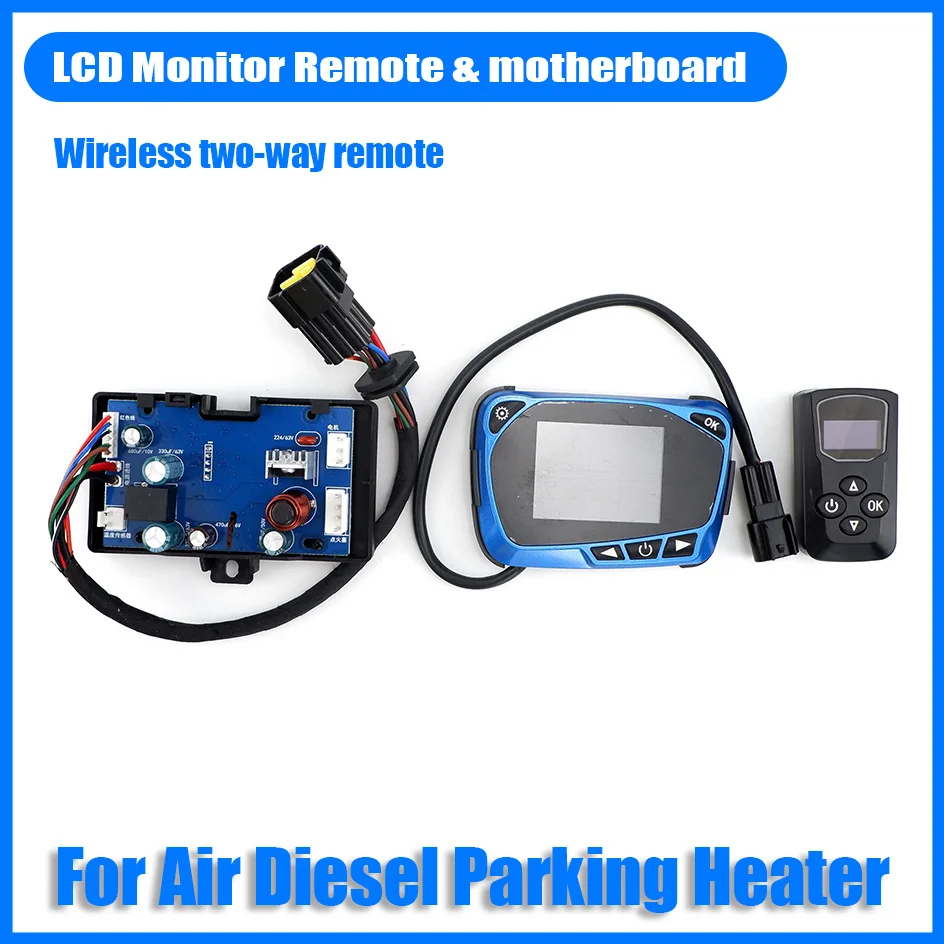 12V / 24V 3KW 5KW 8KW Air Diesel Heater LCD Monitor Switch Control Panel Remote Board Motherboard For Car Truck Advanced Setting
12V / 24V 3KW 5KW 8KW Air Diesel Heater LCD Monitor Switch Control Panel Remote Board Motherboard For Car Truck Advanced Setting