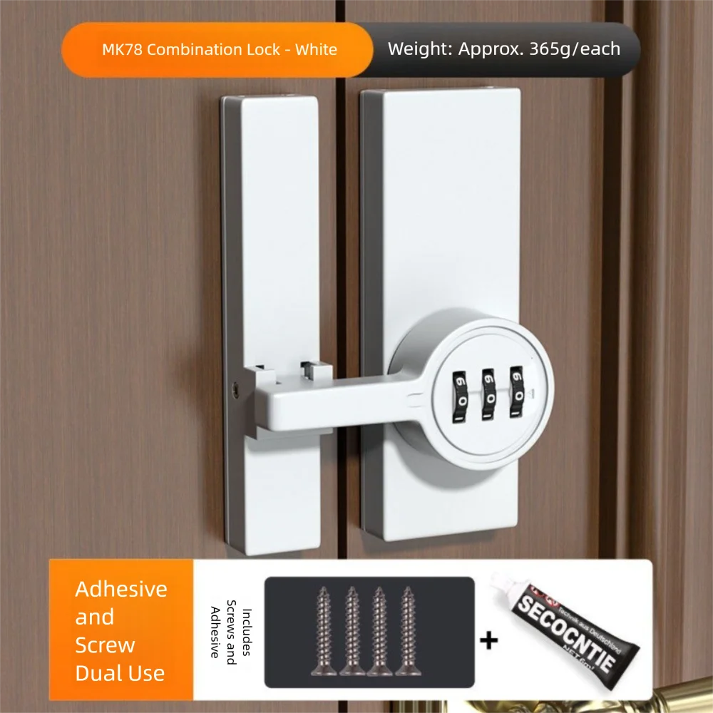 New Zinc Alloy Password Door Lock Luminous 3-Digit Password Barn Door Lock Durable 180 Degree Sliding Door Lock Bedroom
New Zinc Alloy Password Door Lock Luminous 3-Digit Password Barn Door Lock Durable 180 Degree Sliding Door Lock Bedroom