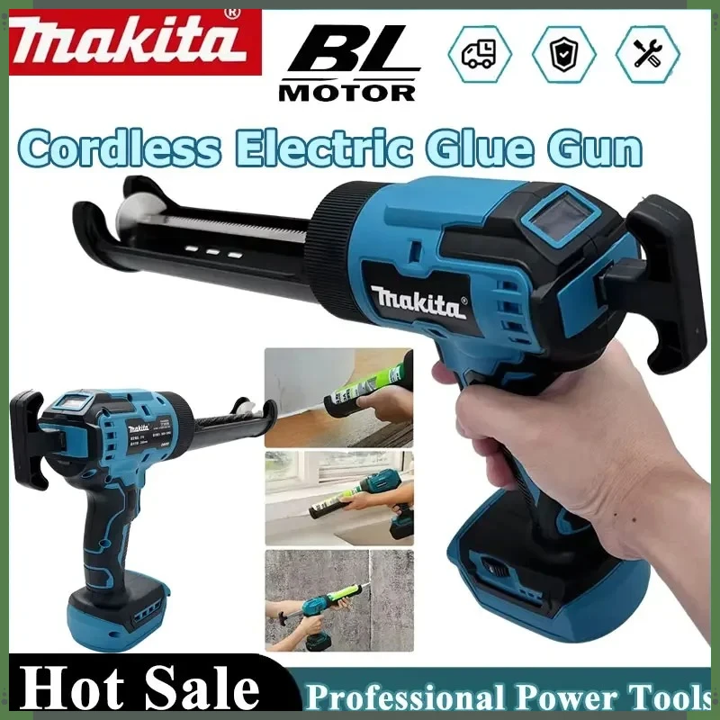 Makita 18V Battery 6 Speed Cordless Silicone Electric Glass Caulking Gun LED Gun Multifunctional DIY Repair Tool
Makita 18V Battery 6 Speed Cordless Silicone Electric Glass Caulking Gun LED Gun Multifunctional DIY Repair Tool