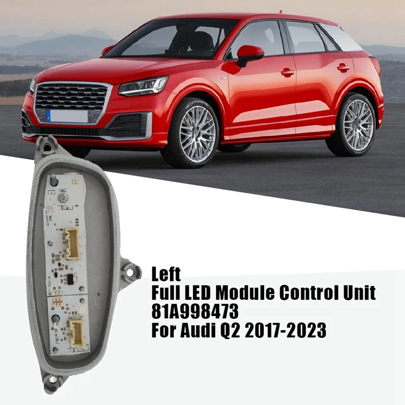 N32R_Правый полный светодиодный модуль управления 81A 998474 Для Audi Q2 2017-2023 Джерело дневных ходовых огней DRL с радиатором
N32R_Правый полный светодиодный модуль управления 81A 998474 Для Audi Q2 2017-2023 Джерело дневных ходовых огней DRL с радиатором