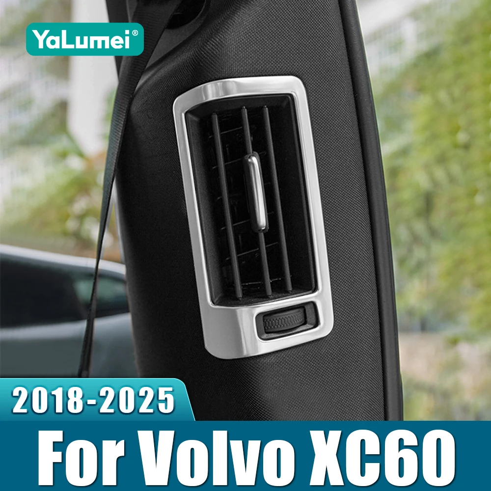 Для Volvo XC60 V90 S90 2018-2025: Накладка на рамку воздуховода кондиционера (B-стойка), аксессуары
Для Volvo XC60 V90 S90 2018-2025: Накладка на рамку воздуховода кондиционера (B-стойка), аксессуары