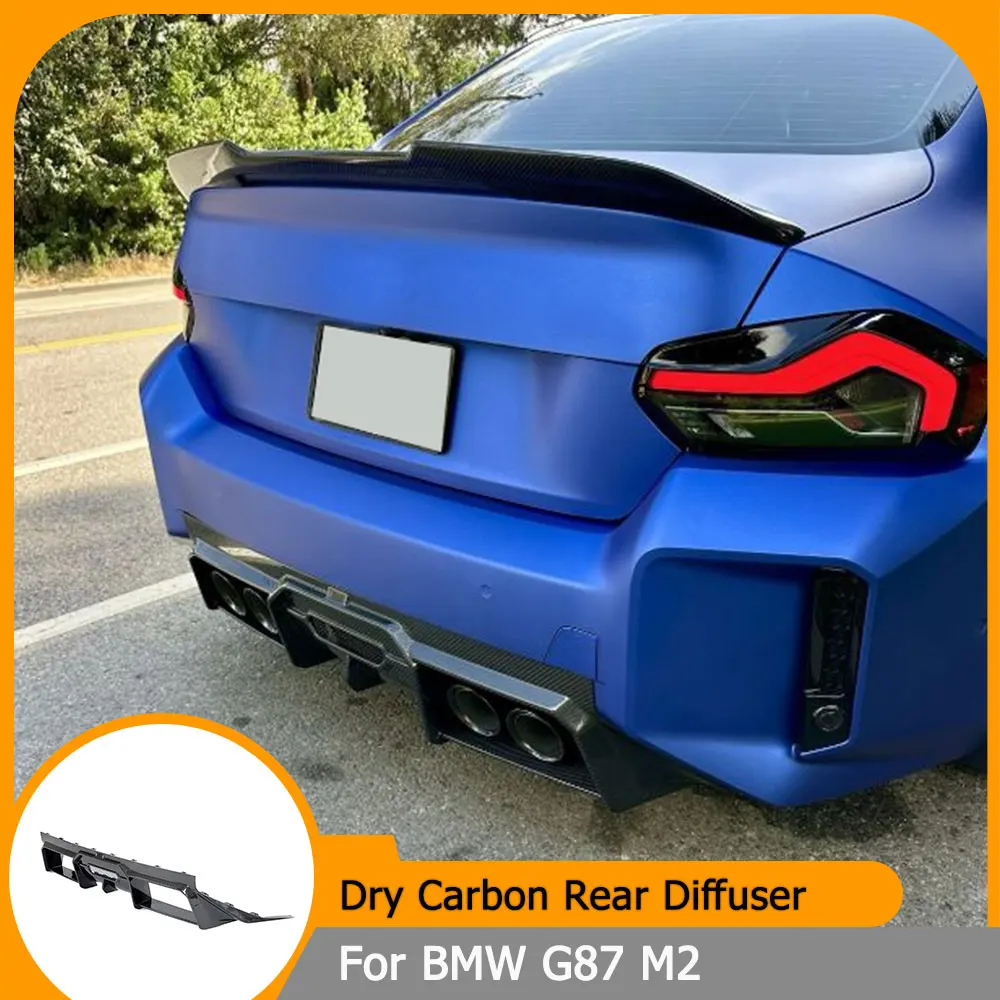 Dry Carbon Fiber Rear Diffuser For BMW G87 M2 Coupe 2022-2024 Car Rear Bumper Diffuser Lip Body kits
Dry Carbon Fiber Rear Diffuser For BMW G87 M2 Coupe 2022-2024 Car Rear Bumper Diffuser Lip Body kits