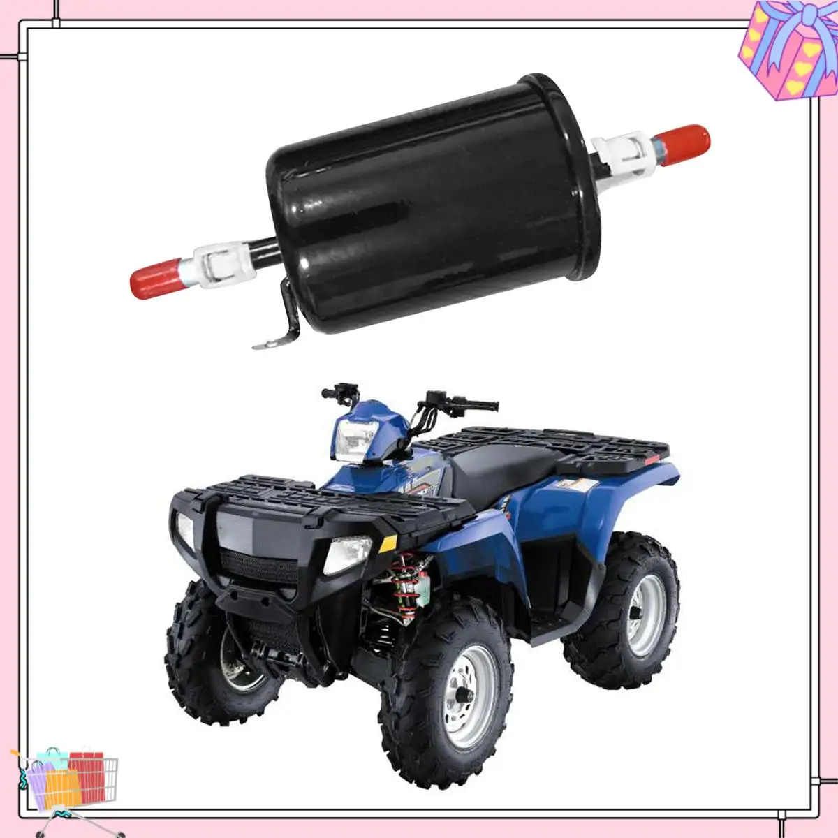 A77T-Fuel Filter Replace Fuel Filter 2520464 For Polaris Sportsman 500 700 800 EFI 2006 2007 2008 2009
A77T-Fuel Filter Replace Fuel Filter 2520464 For Polaris Sportsman 500 700 800 EFI 2006 2007 2008 2009