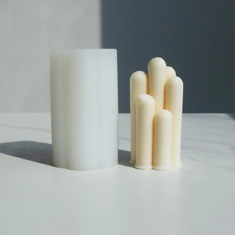 Irregular Pillar Soy Wax Silicone Molds Geometric Cylinder Candle Mold Cylindrical Column Decorative Table Candle Gift
Irregular Pillar Soy Wax Silicone Molds Geometric Cylinder Candle Mold Cylindrical Column Decorative Table Candle Gift