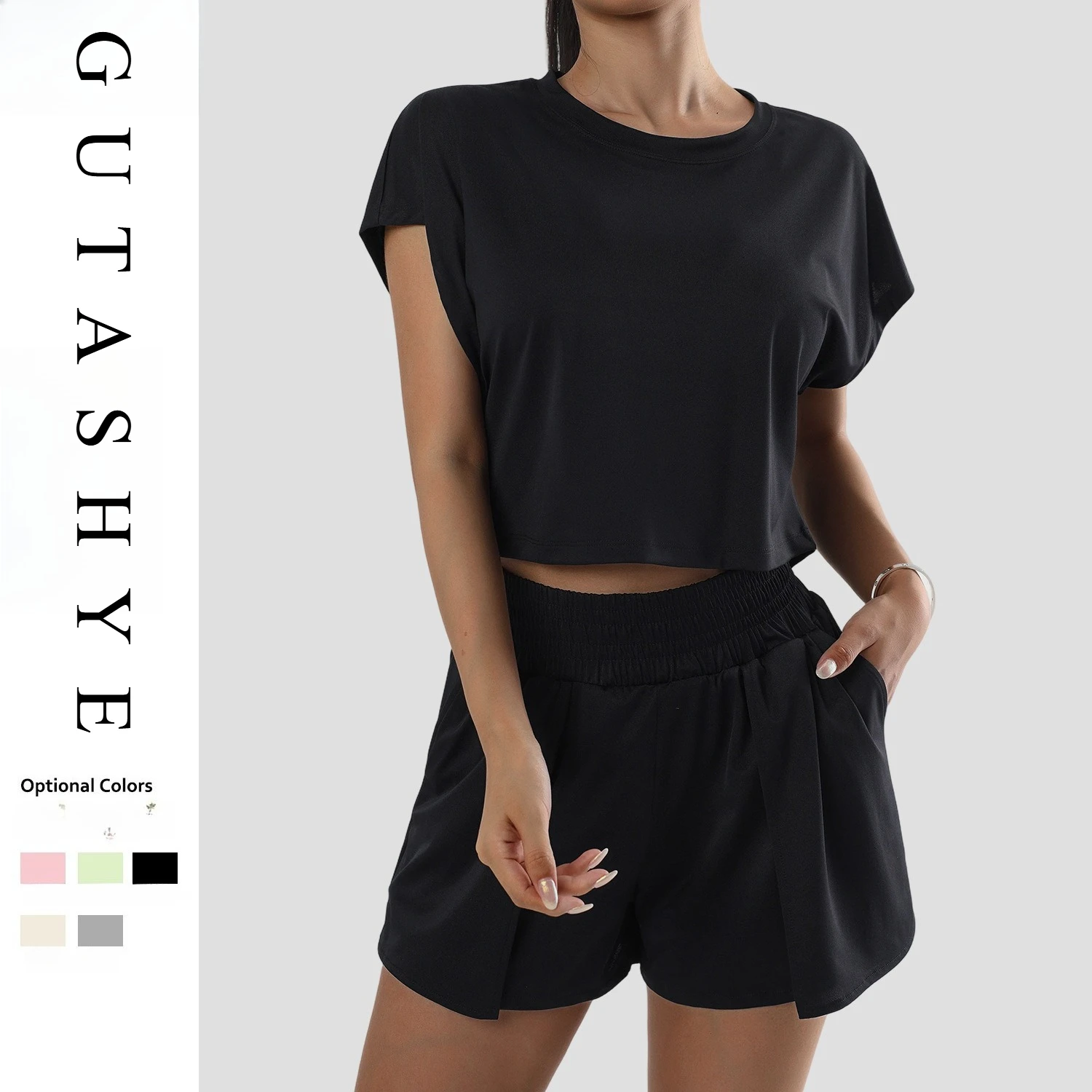 Women Quick Dry Sleeveless Top Anti-Essposure Shorts Set Naked Feel Casual Fitness Workout Yoga 2 Piece Activewear
Women Quick Dry Sleeveless Top Anti-Essposure Shorts Set Naked Feel Casual Fitness Workout Yoga 2 Piece Activewear