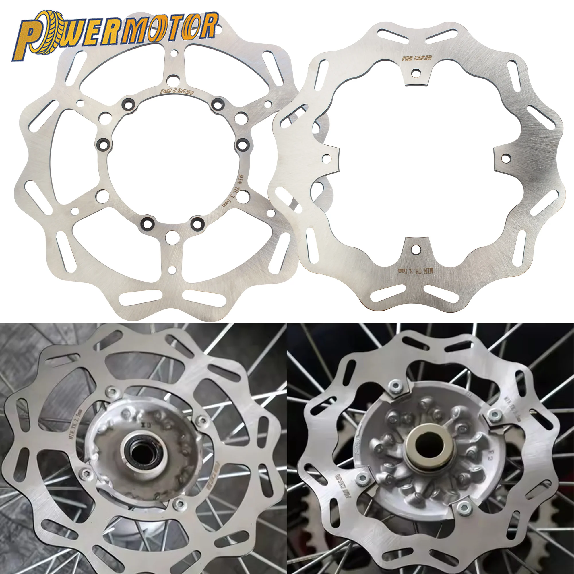 240mm 270mm Motorcycle Front Rear Brake Disc Rotor For Honda CR 125 250 125E 125R 250E 250R CRF 250R 450R 250X 450X 450RX 450L
240mm 270mm Motorcycle Front Rear Brake Disc Rotor For Honda CR 125 250 125E 125R 250E 250R CRF 250R 450R 250X 450X 450RX 450L