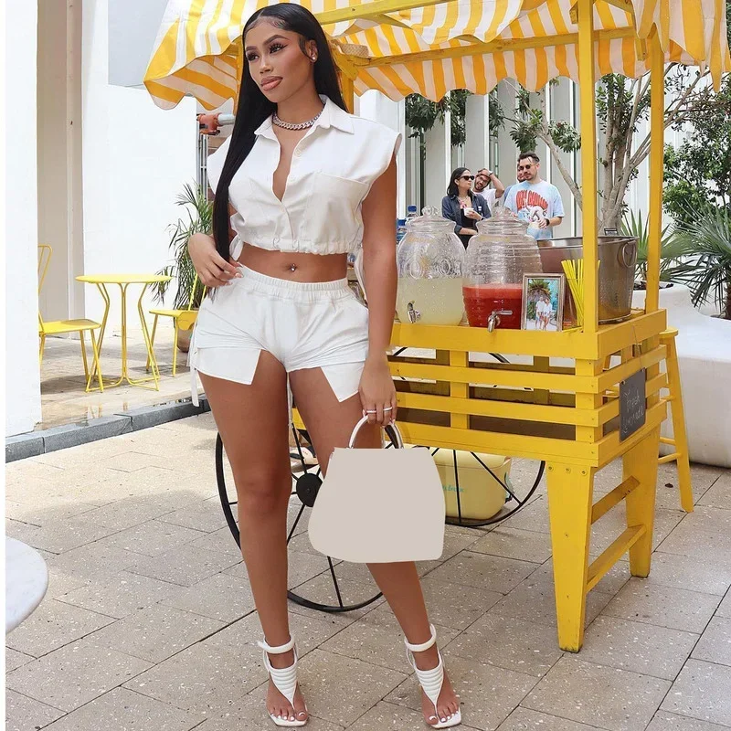GUWU Casual Street Women Two 2 Piece Set Outfit Sweatsuit Blouse Top and Irregular Shorts Matching Set Basic Tracksuit
GUWU Casual Street Women Two 2 Piece Set Outfit Sweatsuit Blouse Top and Irregular Shorts Matching Set Basic Tracksuit