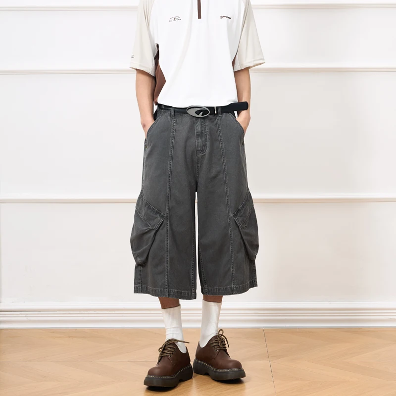Summer Breathable Stylish Cargo Shorts For Men & Women 100% Cotton Multi-Pocket Workwear Short Pants Loose Fit Wide Leg Design
Summer Breathable Stylish Cargo Shorts For Men & Women 100% Cotton Multi-Pocket Workwear Short Pants Loose Fit Wide Leg Design