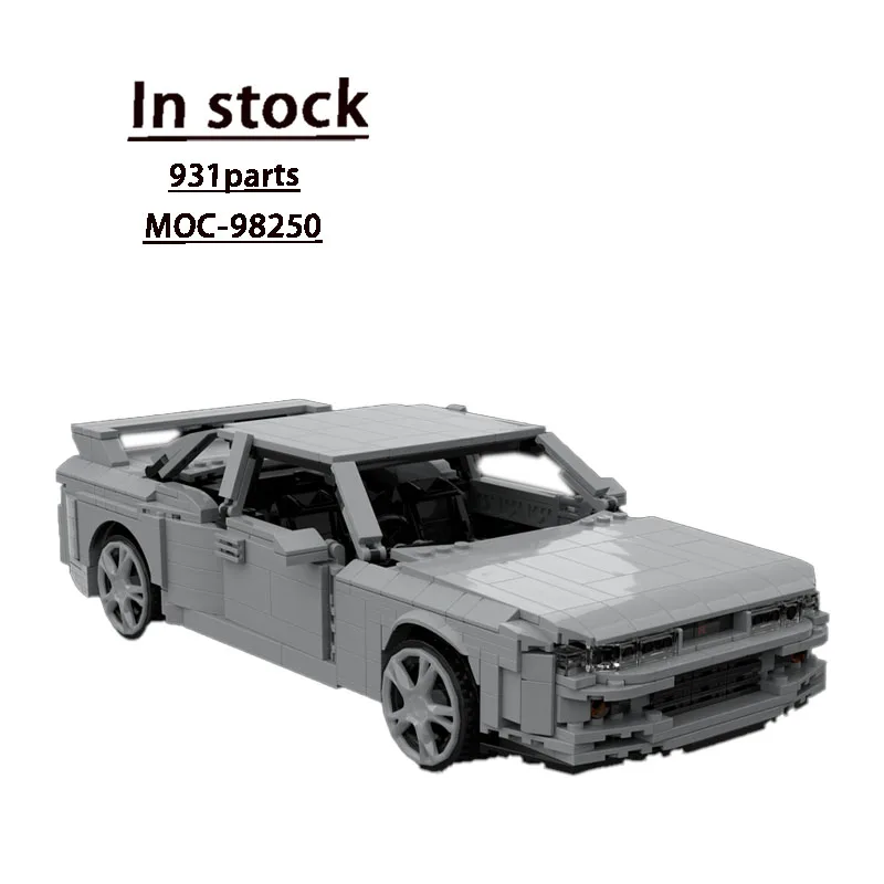 MOC-98250 Classic GTR Super Movie Sports Car Racing Building Block Model931 Parts Boy Kids Education Birthday Building Block Toy
MOC-98250 Classic GTR Super Movie Sports Car Racing Building Block Model931 Parts Boy Kids Education Birthday Building Block Toy