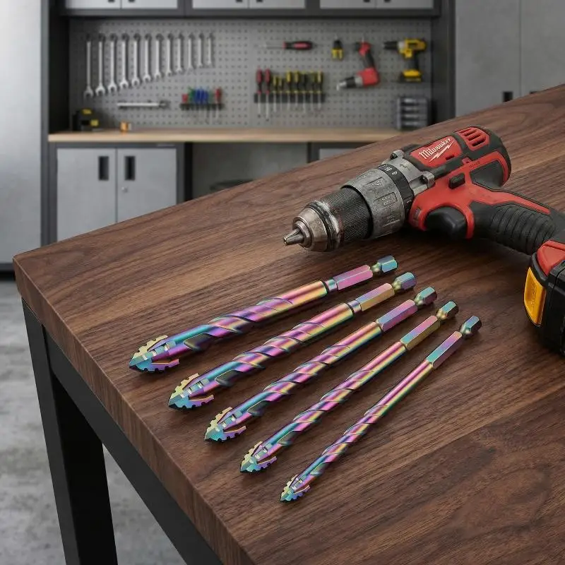 Tiles Concrete Metal Ceramics Drill Bits Set Tools 6-12mm Four-edge Serrated Drill Bit Set Drilling Tools Tor Glass
Tiles Concrete Metal Ceramics Drill Bits Set Tools 6-12mm Four-edge Serrated Drill Bit Set Drilling Tools Tor Glass