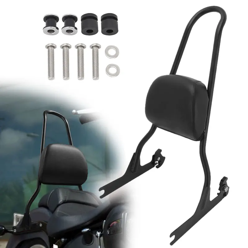 Задняя спинка пассажира для мотоцикла Sissy Bar с подушкой для Harley Softail Custom Springer FXST FXSTC Fat Boy FLSTF 06-up
Задняя спинка пассажира для мотоцикла Sissy Bar с подушкой для Harley Softail Custom Springer FXST FXSTC Fat Boy FLSTF 06-up