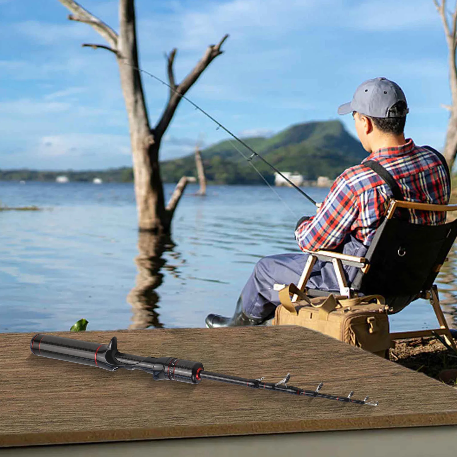 Совершенно новая удочка для приманки, удочка, сумка для рыболовных снастей, выдвижное направляющее кольцо против запутывания, прозрачный сигнал, легкая подвеска на приманку
Совершенно новая удочка для приманки, удочка, сумка для рыболовных снастей, выдвижное направляющее кольцо против запутывания, прозрачный сигнал, легкая подвеска на приманку