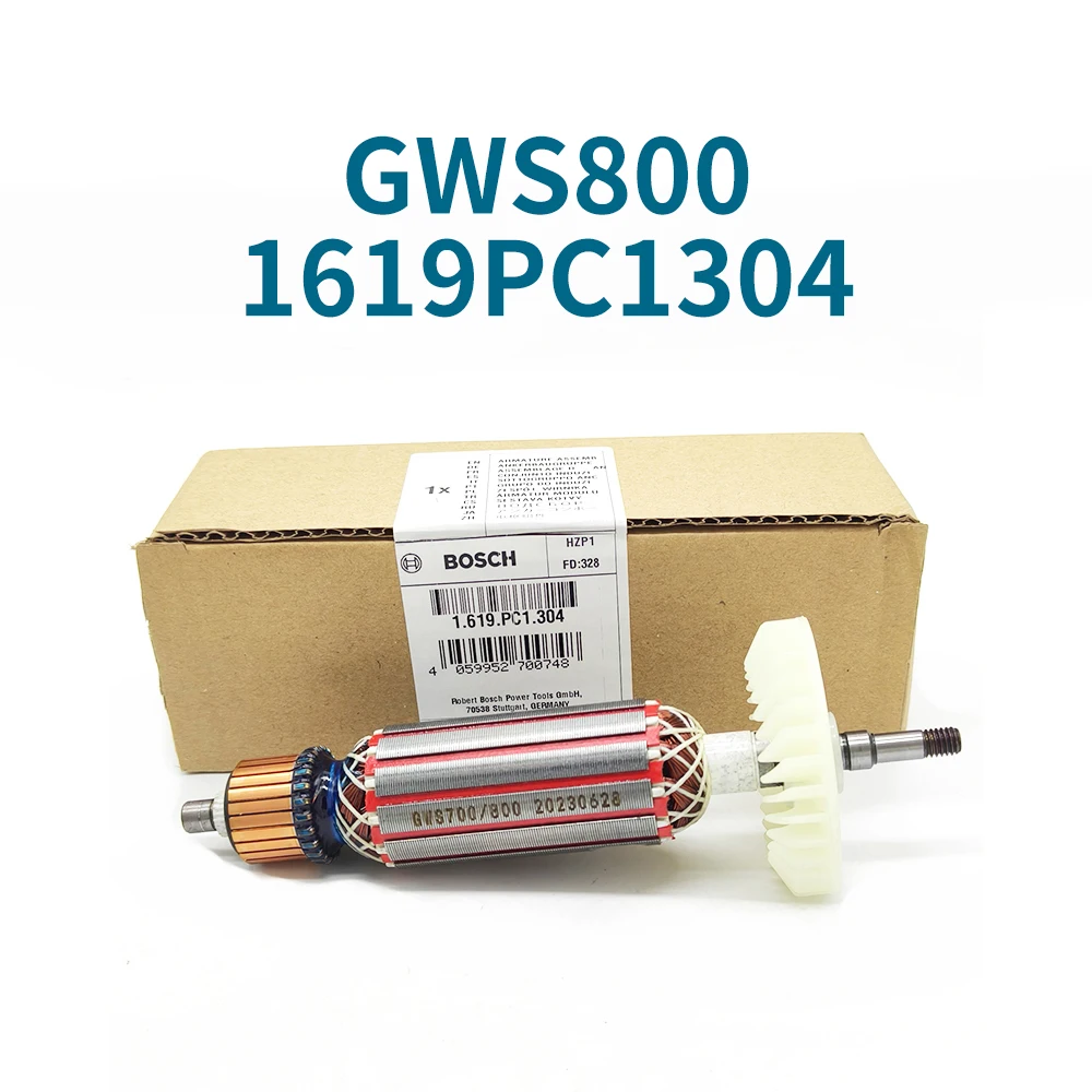 AC220-240V Armature for BOSCH GWS800 1619PC01304 Angle Grinder Rotor Anchor Stator Coil Accessories Replacements
AC220-240V Armature for BOSCH GWS800 1619PC01304 Angle Grinder Rotor Anchor Stator Coil Accessories Replacements