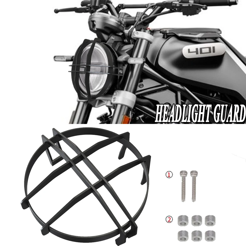 FOR HUSQVARNA Svartpilen 401 Svartpilen 250 2017-2023 Svartpilen250 Svartpilen401 Headlight Guard Protector Cover Grill Guard
FOR HUSQVARNA Svartpilen 401 Svartpilen 250 2017-2023 Svartpilen250 Svartpilen401 Headlight Guard Protector Cover Grill Guard