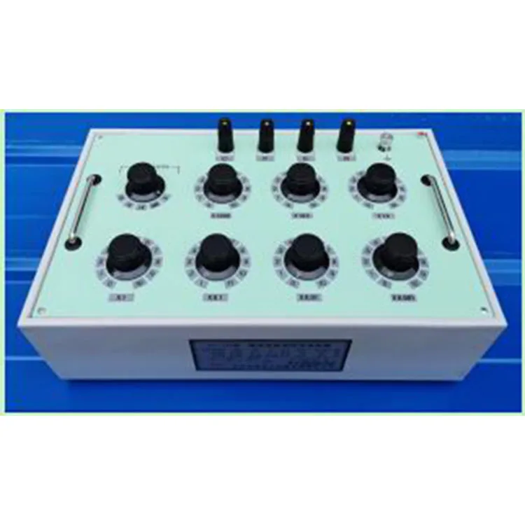 Grounding resistance meter calibration device model: SD02-JD-1D library number: M382406
Grounding resistance meter calibration device model: SD02-JD-1D library number: M382406