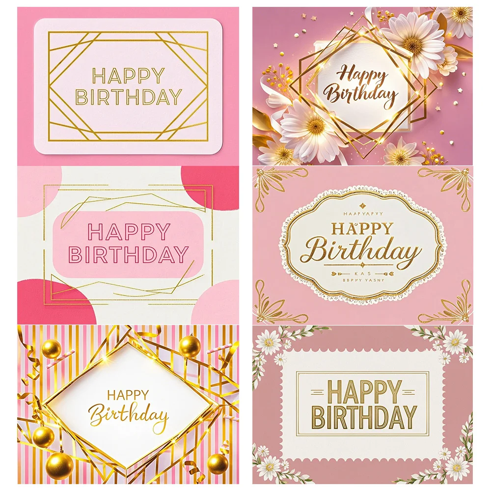 2025 New Pink Floral Happy birthday for Party Backdrop photography Solid color flower decoration Background
2025 New Pink Floral Happy birthday for Party Backdrop photography Solid color flower decoration Background