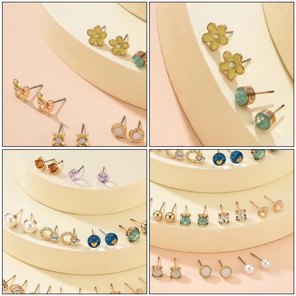 30 Pairs Heart Shaped Alloy Ear Studs Set Women Simple Jewelry Letters Earrings Stylish Design Bright Colors Fit Occasion
30 Pairs Heart Shaped Alloy Ear Studs Set Women Simple Jewelry Letters Earrings Stylish Design Bright Colors Fit Occasion