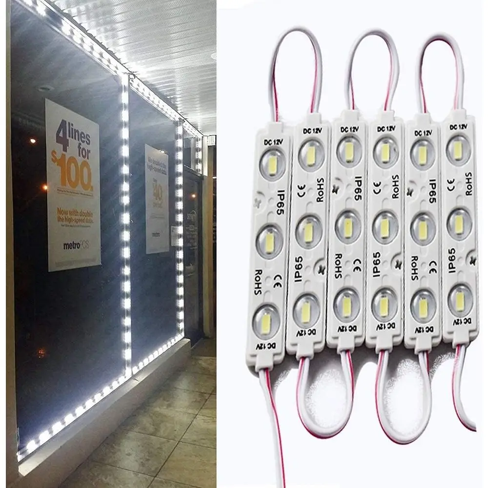 6000K 200pcs 5730 SMD LED Window Lights 150LM/IP65 Waterproof for Advertising Signs (White)
6000K 200pcs 5730 SMD LED Window Lights 150LM/IP65 Waterproof for Advertising Signs (White)