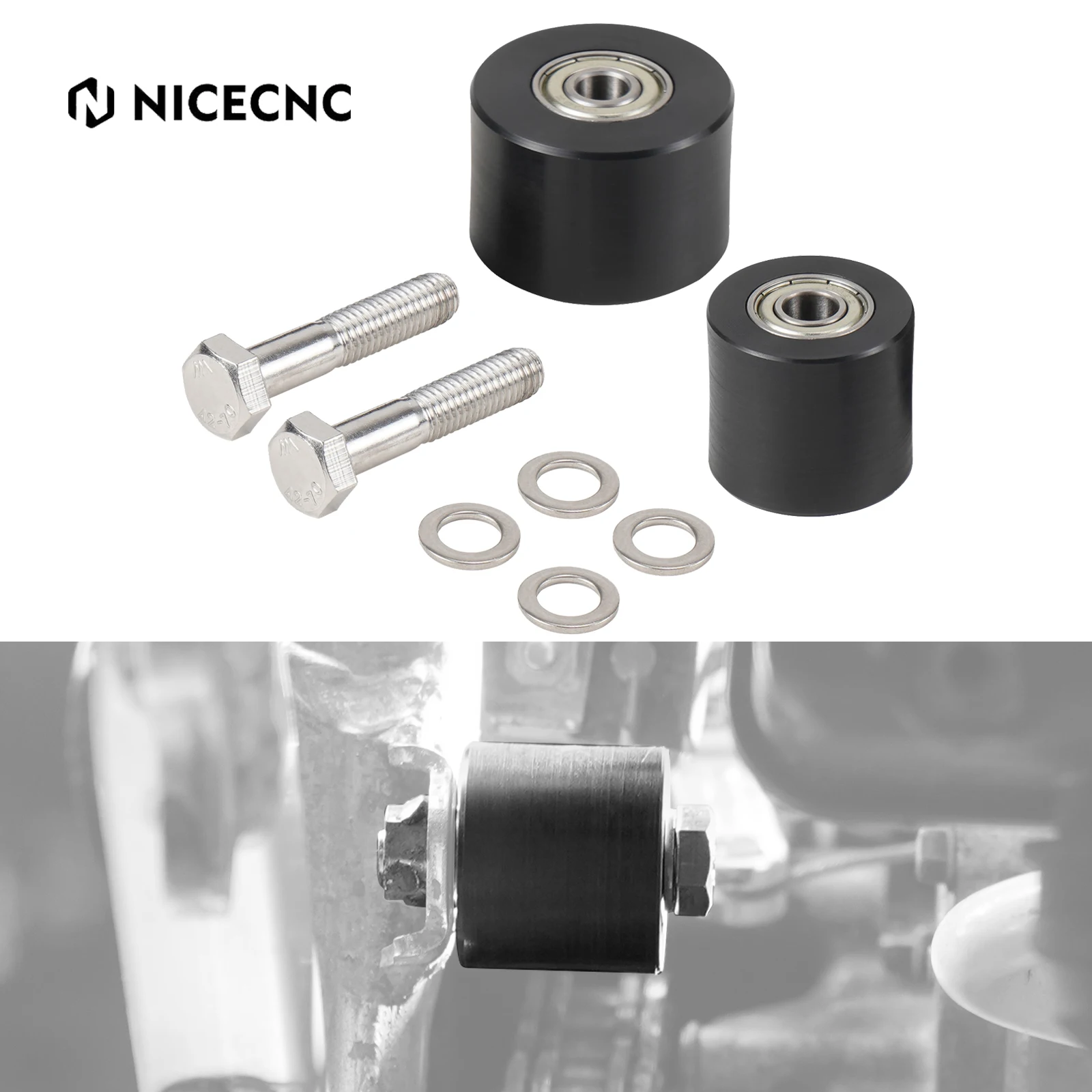 NiceCNC For Suzuki DRZ400SM 2005-2024 DRZ400S 2000-2024 DR-Z 400SM 400S DRZ 400 SM S Chain Roller Slider Guide Kit 43910-27C11
NiceCNC For Suzuki DRZ400SM 2005-2024 DRZ400S 2000-2024 DR-Z 400SM 400S DRZ 400 SM S Chain Roller Slider Guide Kit 43910-27C11