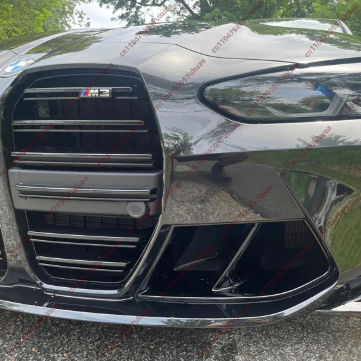 Front Bumper Side Air Vent for BMW M3 G80 G81 M4 G82 G83 2020-2026 Glossy Black Fog Light Lamp Hood Frame Cover Trim Body Kits
Front Bumper Side Air Vent for BMW M3 G80 G81 M4 G82 G83 2020-2026 Glossy Black Fog Light Lamp Hood Frame Cover Trim Body Kits