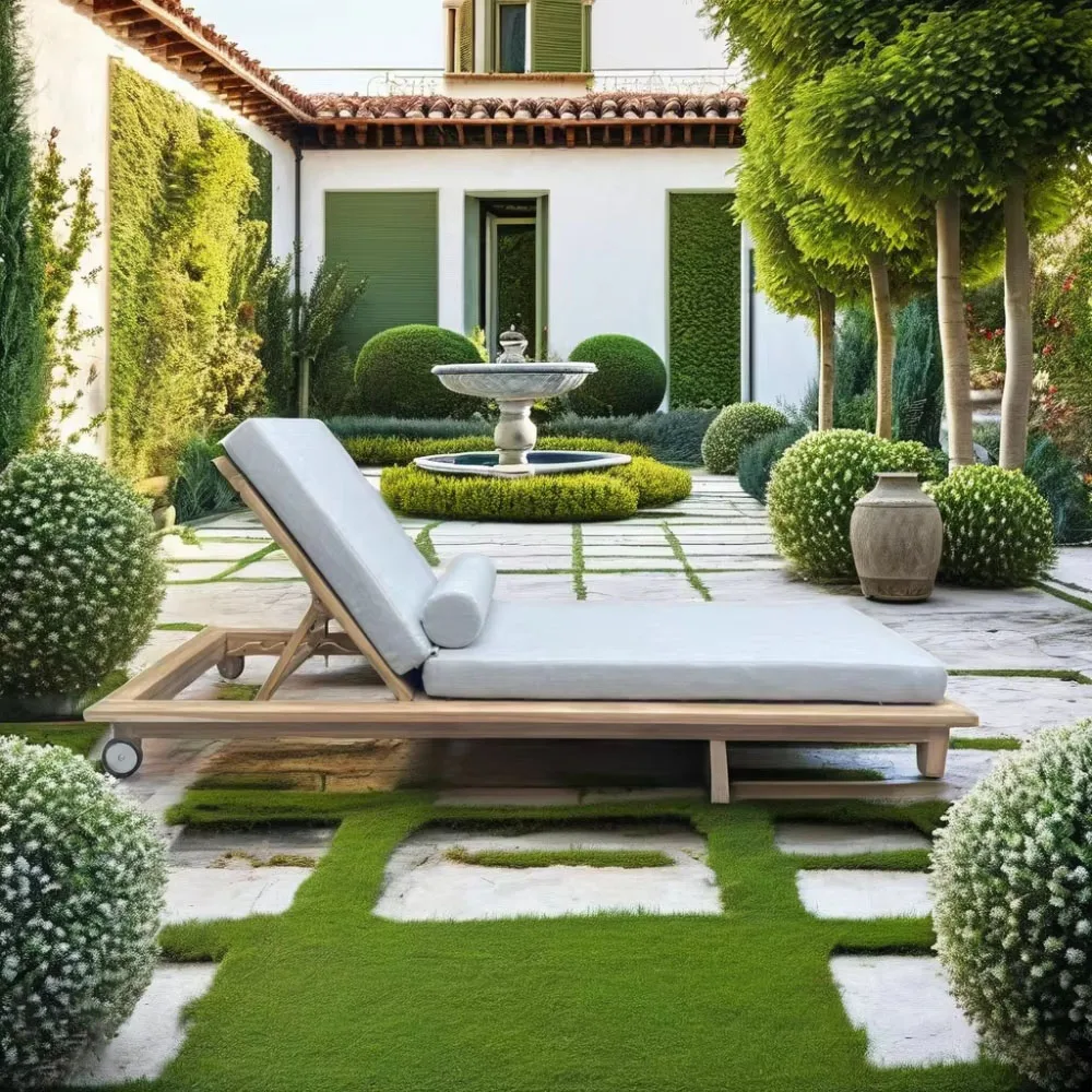 Modern Minimalist Teak Lounger Adjustable Outdoor Furniture For Garden Terrace Courtyard Hotels Villas Aluminum Casual Design
Modern Minimalist Teak Lounger Adjustable Outdoor Furniture For Garden Terrace Courtyard Hotels Villas Aluminum Casual Design