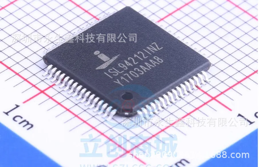 ISL94212INZ-T TQFP-64 ISL94212 10PCS
ISL94212INZ-T TQFP-64 ISL94212 10PCS