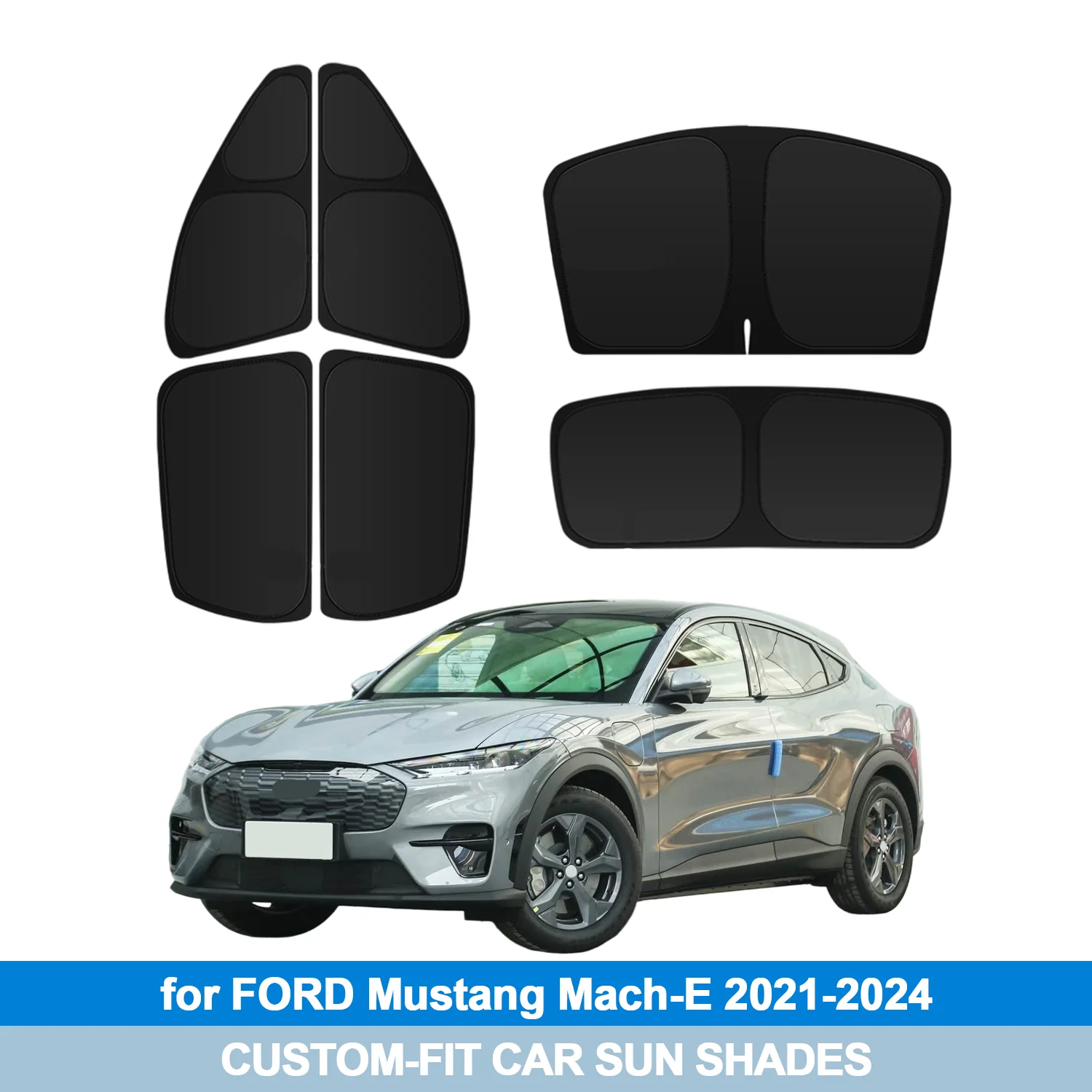 For FORD Mustang Mach-E 2021-2024 Windshield Sun Shade Side Window Shades Cover Sun Visor Shield Privacy Protection
For FORD Mustang Mach-E 2021-2024 Windshield Sun Shade Side Window Shades Cover Sun Visor Shield Privacy Protection