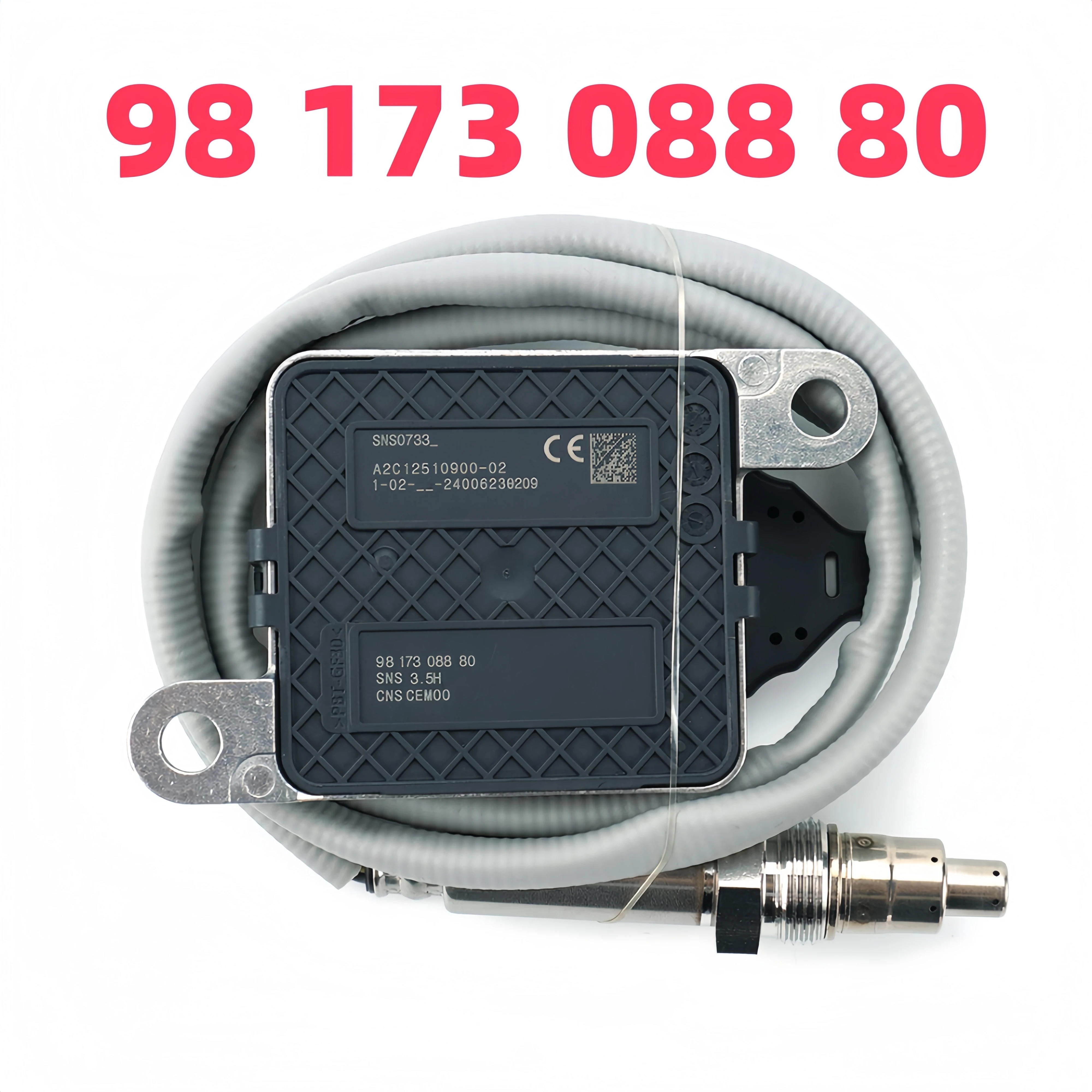 9817308880 24V Original New Nitrogen Oxygen NOx Sensor 24V For Citroen Fit For Peugeot OEM SNS 0733
9817308880 24V Original New Nitrogen Oxygen NOx Sensor 24V For Citroen Fit For Peugeot OEM SNS 0733
