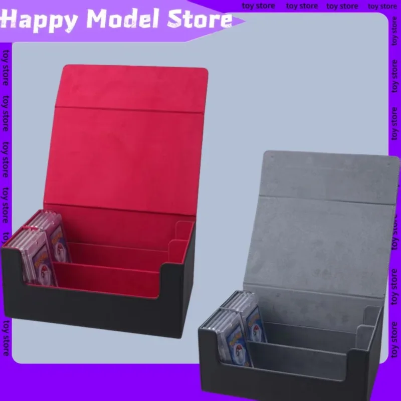 In Stock Large Magnetic Card Brick PU Leather Flip Cover Card Storage Box 35PT Strong Magnetic Card Brick Special Storage Box
In Stock Large Magnetic Card Brick PU Leather Flip Cover Card Storage Box 35PT Strong Magnetic Card Brick Special Storage Box