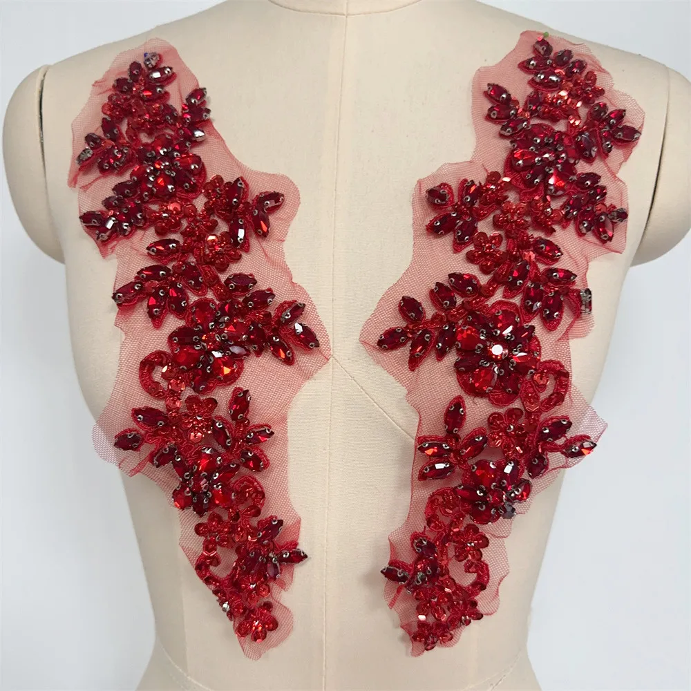 DIY beaded glass rhinestone floral patterns, DIY wedding dresses, DIY clothing accessories and fabric appliqués
DIY beaded glass rhinestone floral patterns, DIY wedding dresses, DIY clothing accessories and fabric appliqués