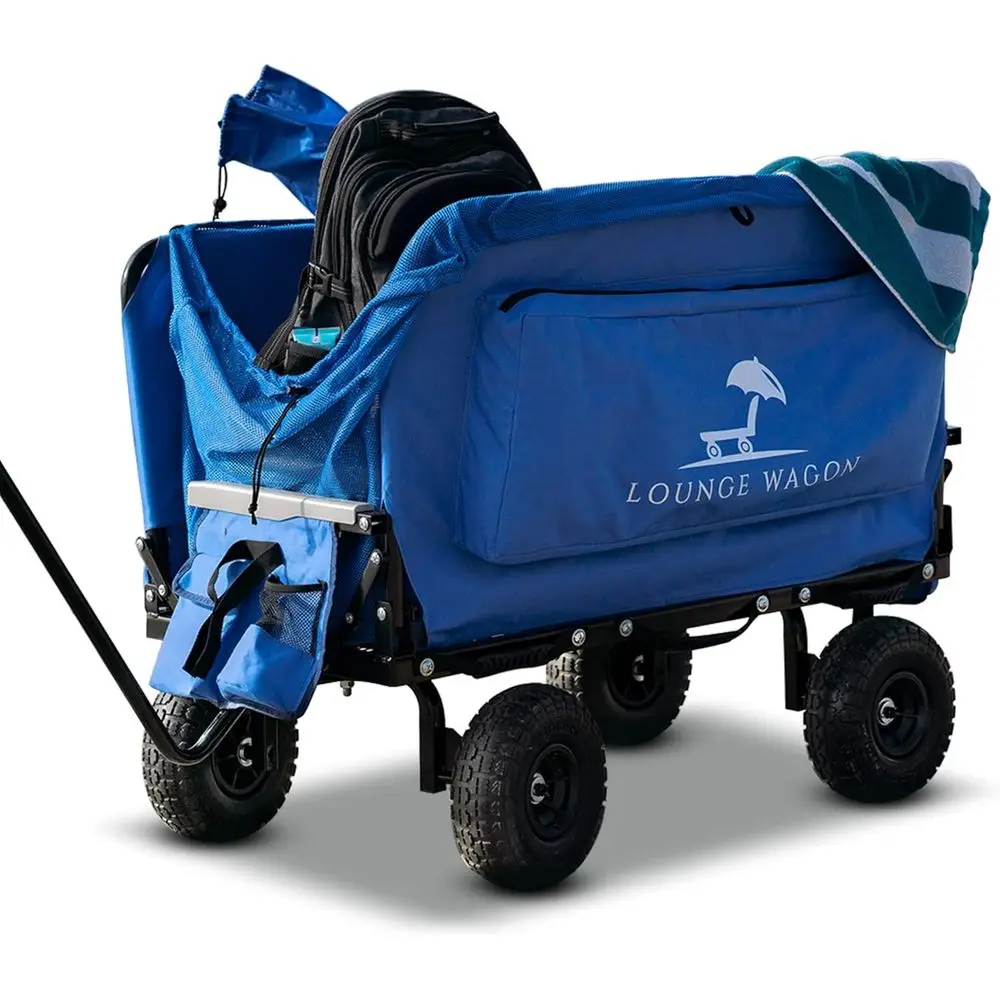 3-in-1 Heavy-Duty Sports Wagon with Seats - Versatile Utility and Beach Cart for Outdoor Activities (Blue)
3-in-1 Heavy-Duty Sports Wagon with Seats - Versatile Utility and Beach Cart for Outdoor Activities (Blue)