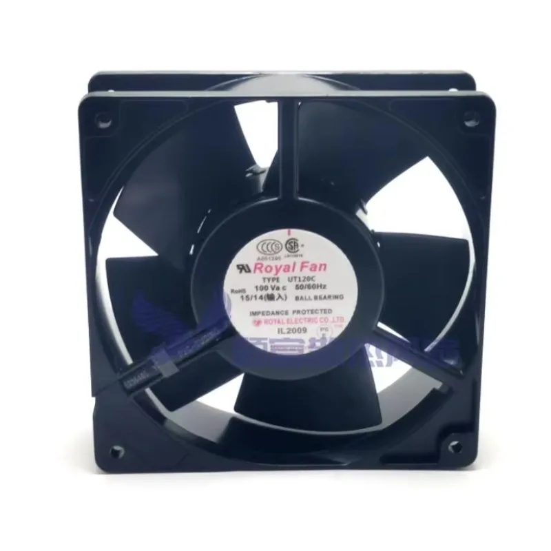 ROYAL FAN TYPE UT120C DC 100V 15/14W 120x120x38mm Server Cooling Fan
ROYAL FAN TYPE UT120C DC 100V 15/14W 120x120x38mm Server Cooling Fan