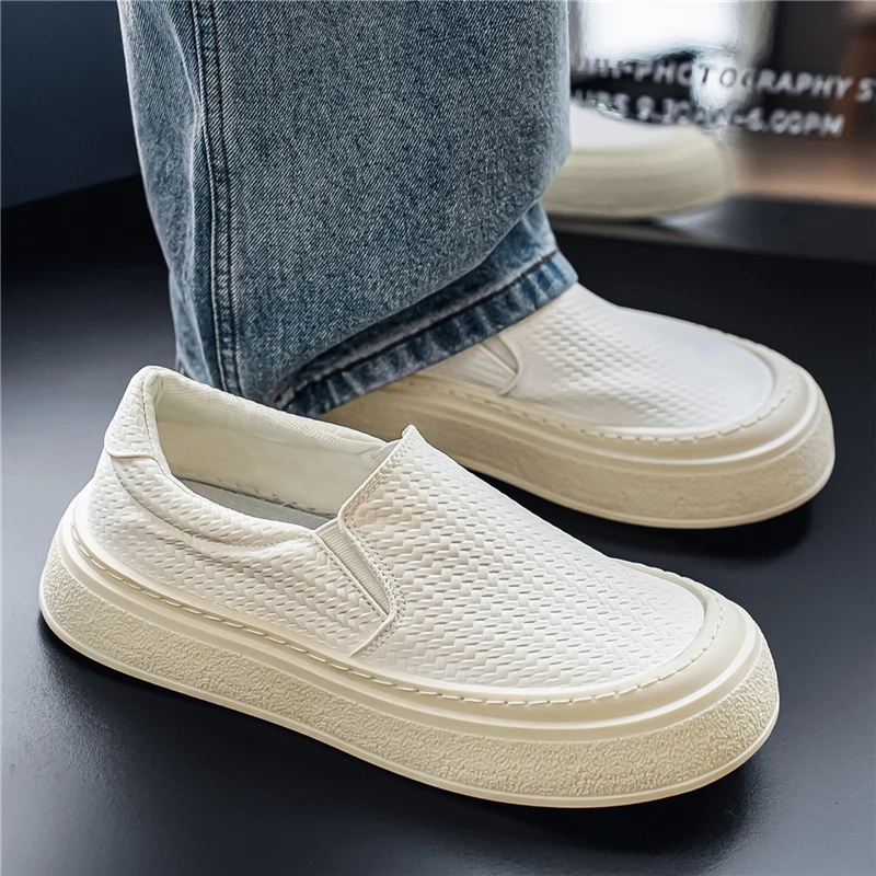 2026 New Men Casual Skate Shoes, Lightweight Anti-slip Wear-resistant Slip-On Shoes, Versatile Thick Sole Sports Casual Footwear
2026 New Men Casual Skate Shoes, Lightweight Anti-slip Wear-resistant Slip-On Shoes, Versatile Thick Sole Sports Casual Footwear
