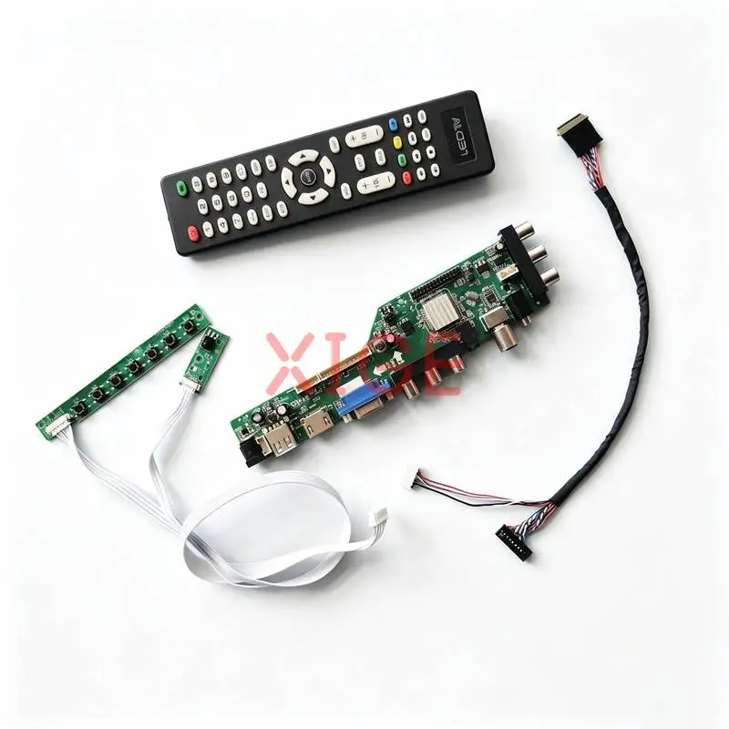 Drive Board Fit LTN156AT03 LTN156AT02 LTN156AT09 LTN156AT05 1366*768 LVDS-40 Pin Laptop Display 1366x768 DVB/USB/AV/VGA/HDMI Kit
Drive Board Fit LTN156AT03 LTN156AT02 LTN156AT09 LTN156AT05 1366*768 LVDS-40 Pin Laptop Display 1366x768 DVB/USB/AV/VGA/HDMI Kit