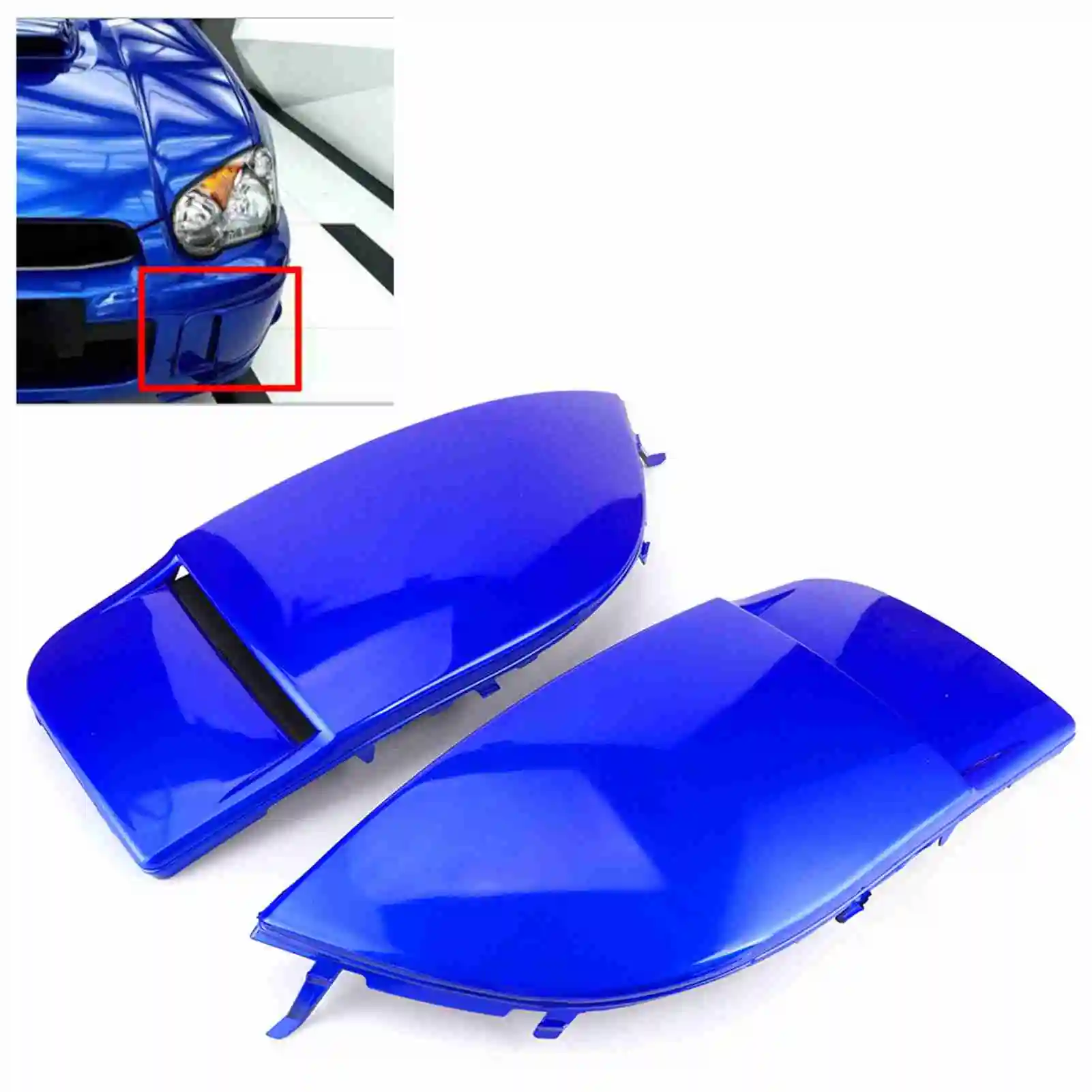 1 Pair of Fog Light Bezel Fog Lamp Cover ABS Replacement for Subaru Impreza STI WRX 2004 2005
1 Pair of Fog Light Bezel Fog Lamp Cover ABS Replacement for Subaru Impreza STI WRX 2004 2005