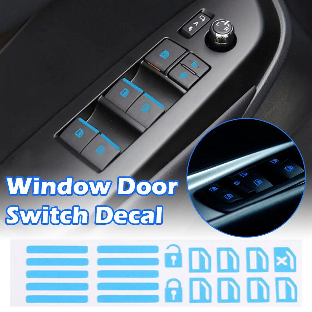 Car Stickers Window Button Luminous Sticker Door Switches Night Auto Fluorescent Accessories Decals Lifter Interior Switch N3K7
Car Stickers Window Button Luminous Sticker Door Switches Night Auto Fluorescent Accessories Decals Lifter Interior Switch N3K7