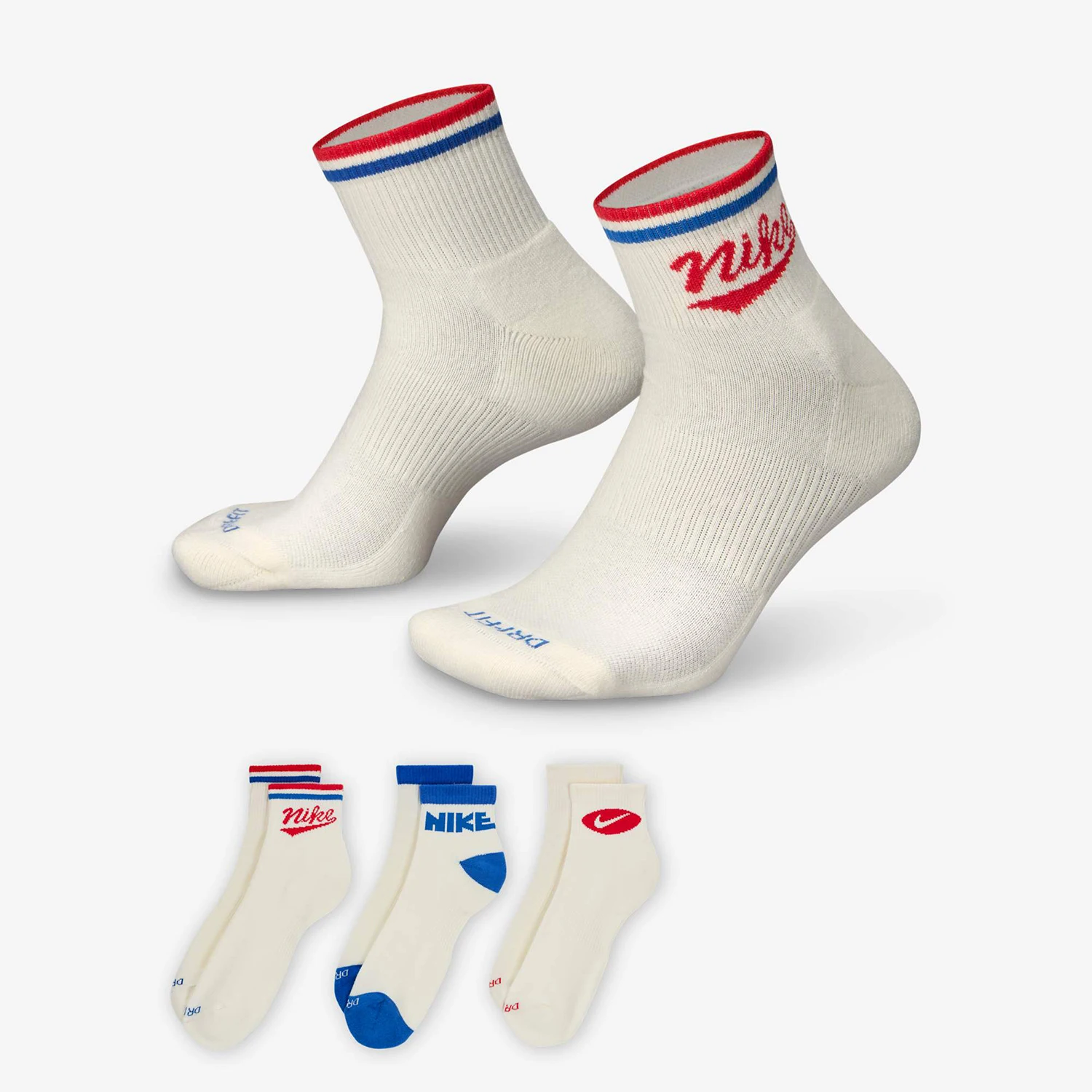 Nike Genuine New Unisex Training Breathable Sport Socks 3-Pack HJ9340-901
Nike Genuine New Unisex Training Breathable Sport Socks 3-Pack HJ9340-901