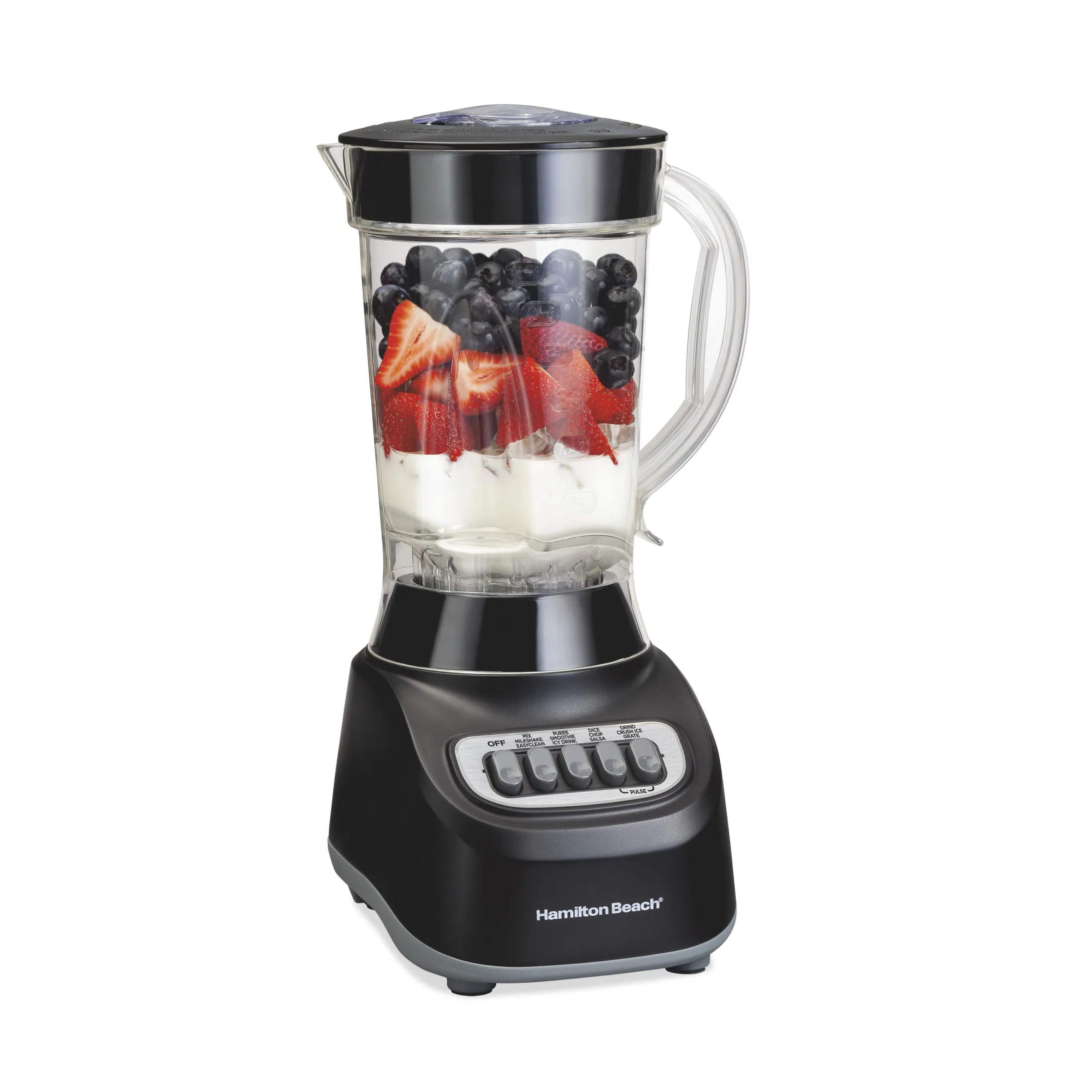 Smoothie Blender for Kitchen, 48 oz Jar for Smoothies and Shakes, Black
Smoothie Blender for Kitchen, 48 oz Jar for Smoothies and Shakes, Black