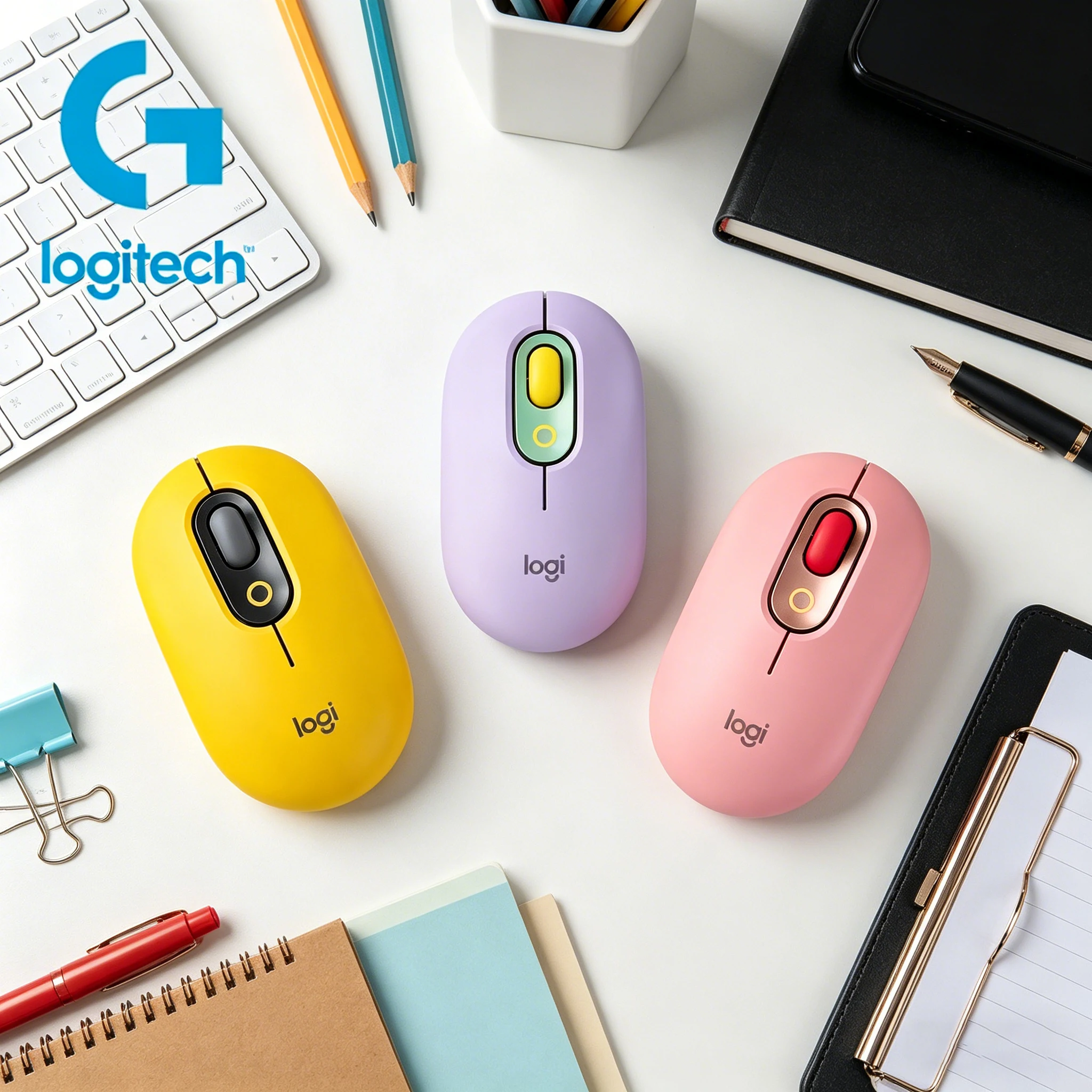 Logitech POP Mouse Wireless Bluetooth Mouse Tablet Laptop Fashion Office Universal M650/M650L/M750 Wireless Office Mouse
Logitech POP Mouse Wireless Bluetooth Mouse Tablet Laptop Fashion Office Universal M650/M650L/M750 Wireless Office Mouse