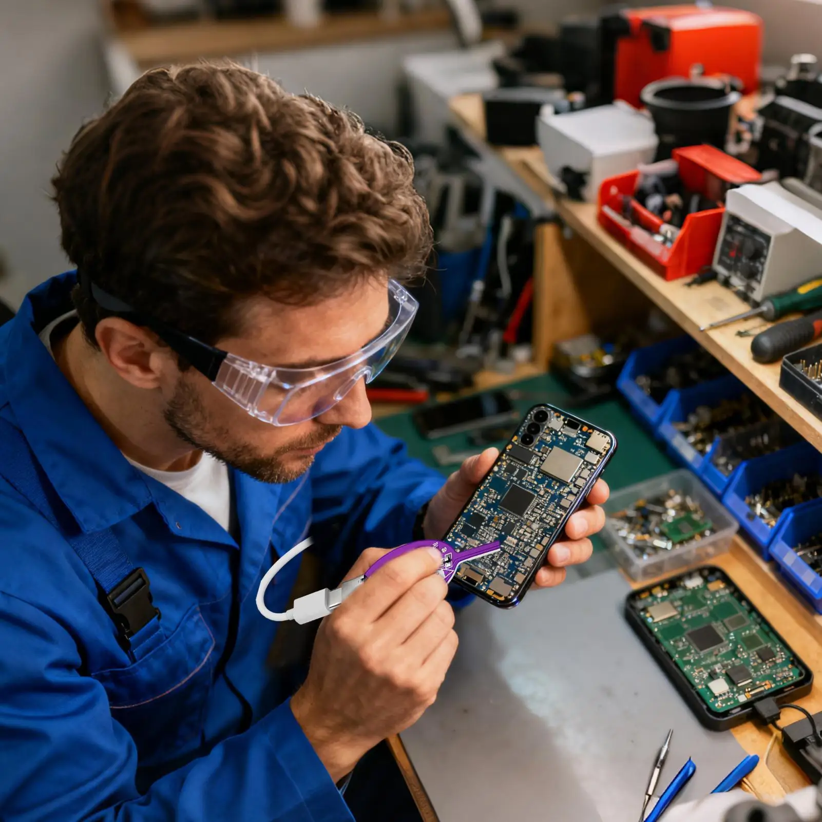 Coil Inductance Tester Fault Diagnostic Tool Motherboard Coil Tester For Technician Professionals PC Phone Maintenance
Coil Inductance Tester Fault Diagnostic Tool Motherboard Coil Tester For Technician Professionals PC Phone Maintenance