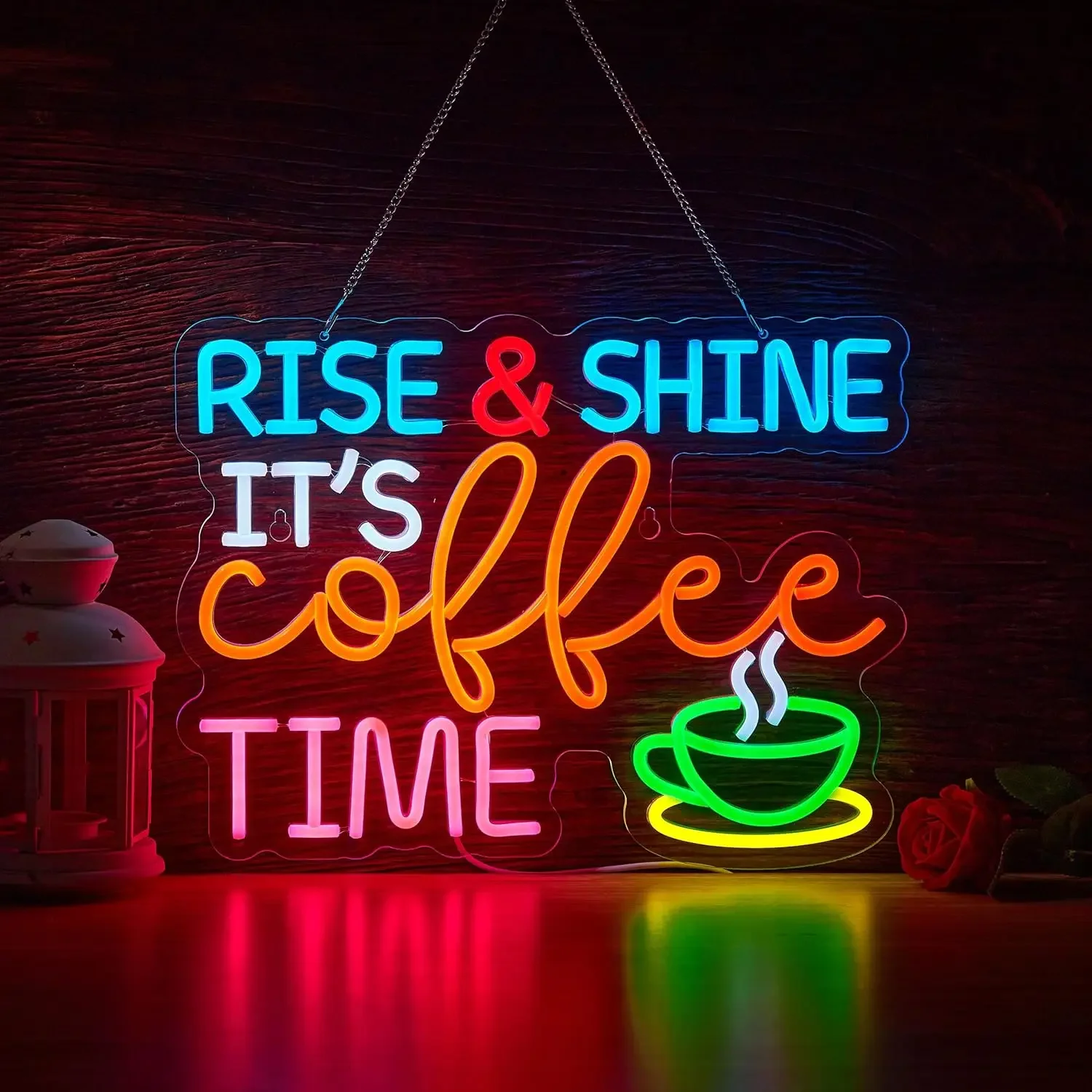 It's Coffee Time Neon Sign USB Powered LED Neon Light for Cafe Station Store Restaurant Decoration Gift Business Art Wall Light
It's Coffee Time Neon Sign USB Powered LED Neon Light for Cafe Station Store Restaurant Decoration Gift Business Art Wall Light
