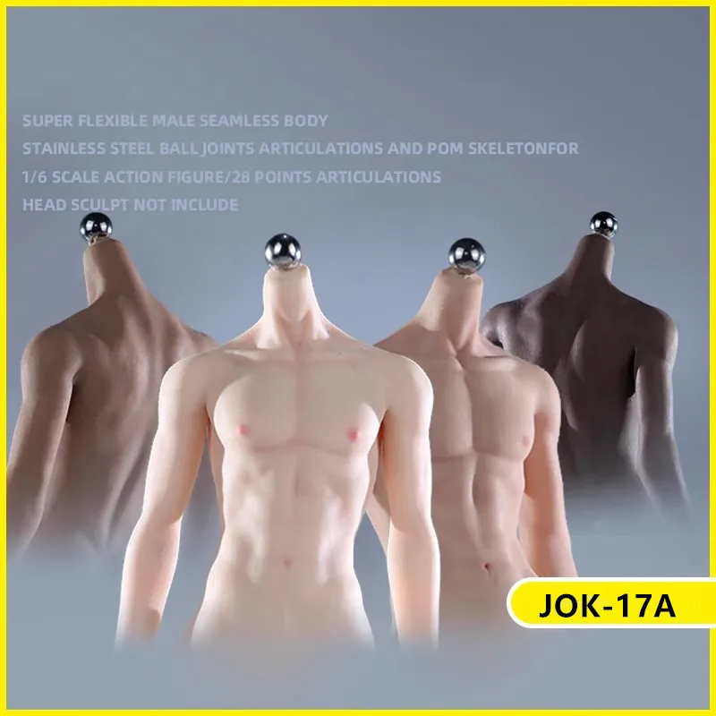 New JIAOU Doll JOK-17A 1/6 Scale Detachable Foot Lean Slender Male Seamless Body 12" Soldier Action Figure Super Flexible Doll
New JIAOU Doll JOK-17A 1/6 Scale Detachable Foot Lean Slender Male Seamless Body 12" Soldier Action Figure Super Flexible Doll