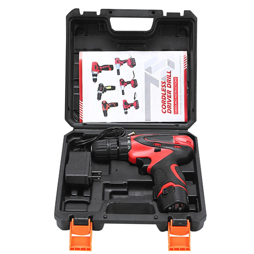 Набор сверл, 32 шт., аккумуляторная отвертка, прочный металлический пластиковый самоблокирующийся патрон, чехол для хранения домашних инструментов в комплекте 
Набор сверл, 32 шт., аккумуляторная отвертка, прочный металлический пластиковый самоблокирующийся патрон, чехол для хранения домашних инструментов в комплекте