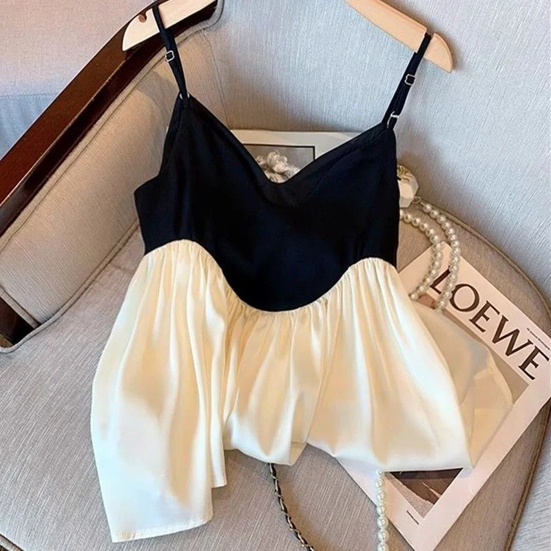 plus Size Women's Summer Vest 300 Pounds Doll Shirt Cover up Top Korean Style Loose Fit Commute Wear V-Neck Sleeveless
plus Size Women's Summer Vest 300 Pounds Doll Shirt Cover up Top Korean Style Loose Fit Commute Wear V-Neck Sleeveless