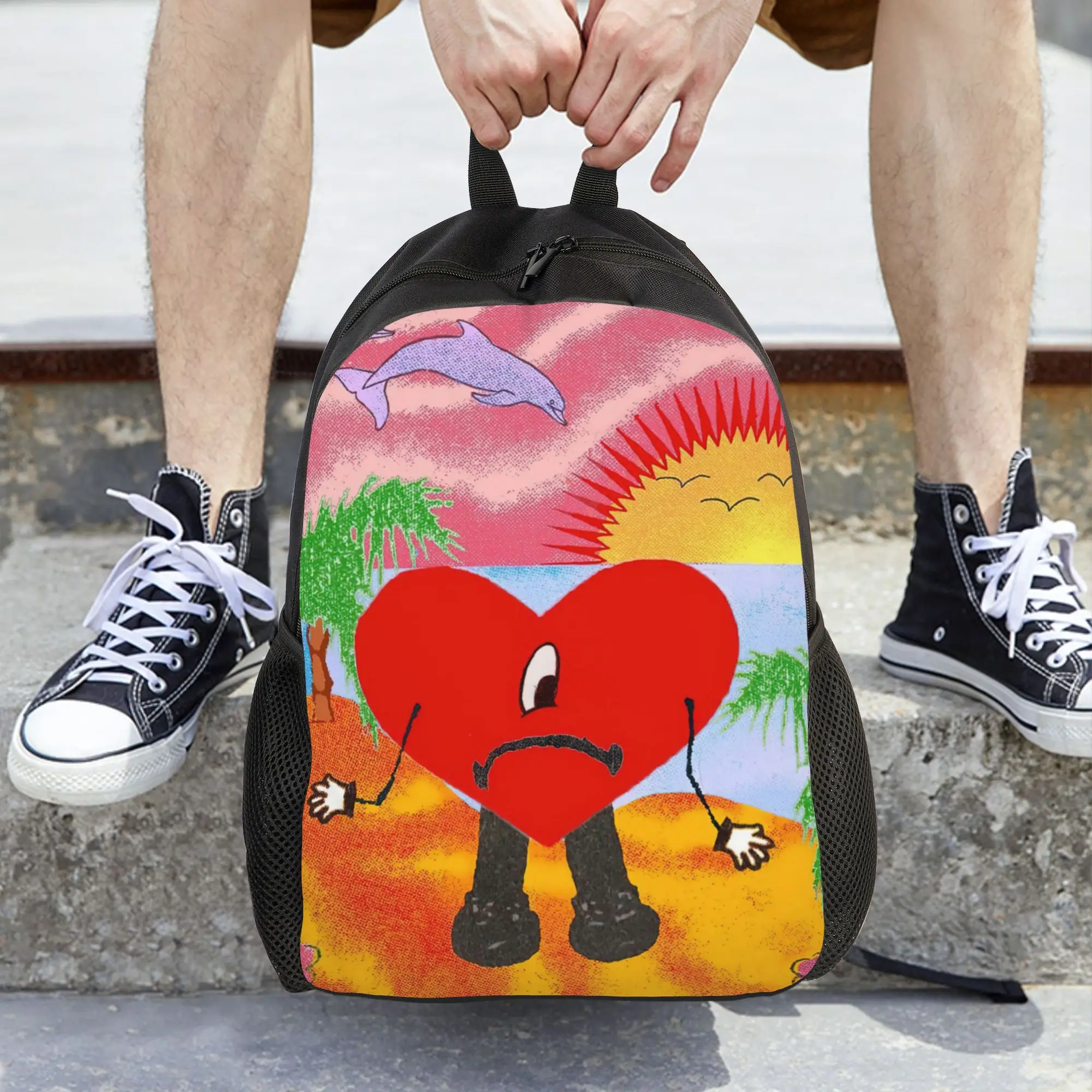 Женский рюкзак Bad Bunny, модная школьная сумка для студентов, компьютерный рюкзак для мальчиков и девочек, большой вместительный дорожный рюкзак
Женский рюкзак Bad Bunny, модная школьная сумка для студентов, компьютерный рюкзак для мальчиков и девочек, большой вместительный дорожный рюкзак