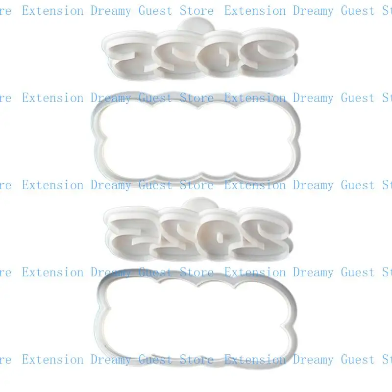 652F Simple 2025 New Year Cookie Cutters Pressable Biscuits Mold Plastic Cookie Stamps Baking Decorating Tool Easy to Clean
652F Simple 2025 New Year Cookie Cutters Pressable Biscuits Mold Plastic Cookie Stamps Baking Decorating Tool Easy to Clean