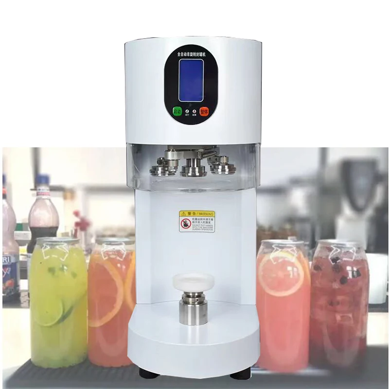 High quality non-rotating Automatic PET Can Sealing Machine for soda can aluminum can to seal
High quality non-rotating Automatic PET Can Sealing Machine for soda can aluminum can to seal