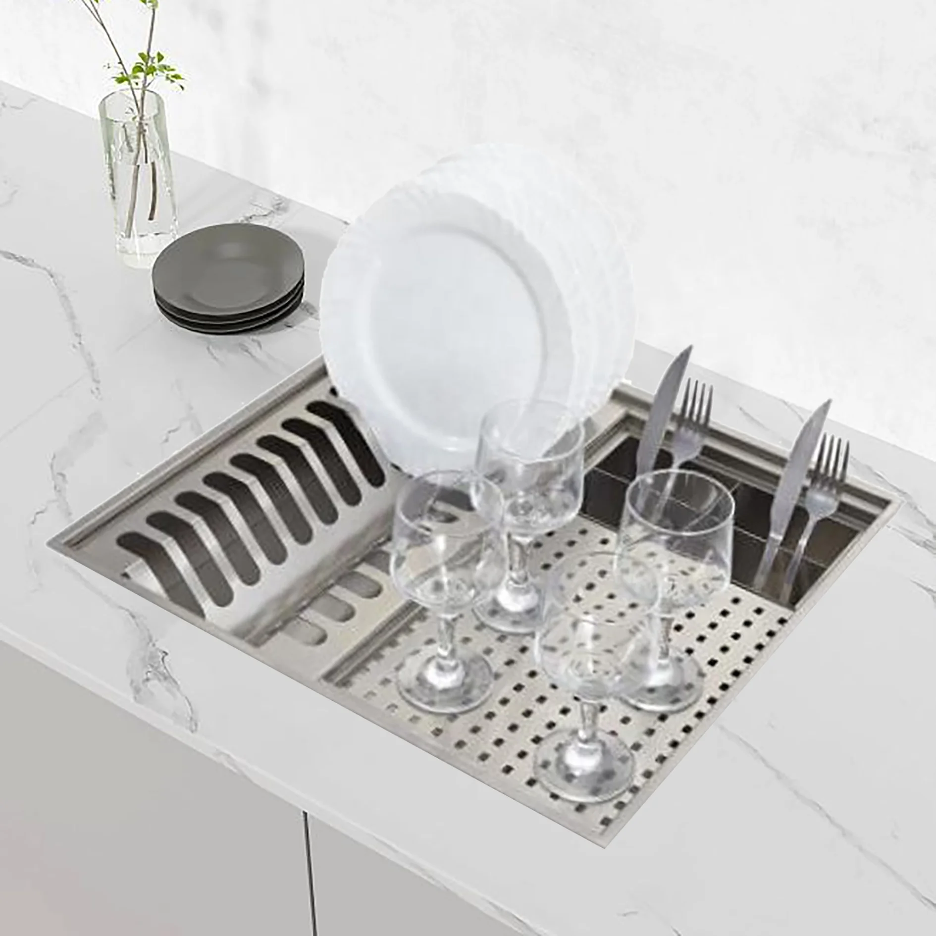 Hot Sale Elegant Mini Kitchen Sink with Simple Storage Box for Quick Drying
Hot Sale Elegant Mini Kitchen Sink with Simple Storage Box for Quick Drying