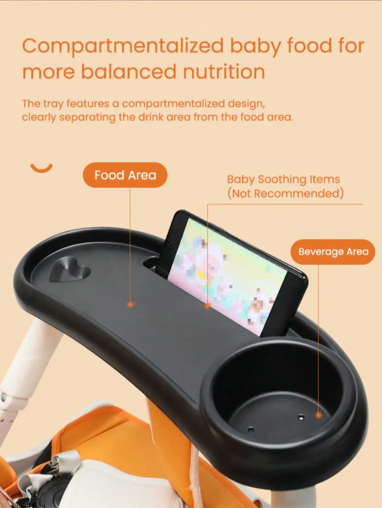 Универсальный детский поднос для закусок на коляску с держателем для стакана, поднос-органайзер для коляски с креплением на ручку, 1 шт.
Универсальный детский поднос для закусок на коляску с держателем для стакана, поднос-органайзер для коляски с креплением на ручку, 1 шт.
